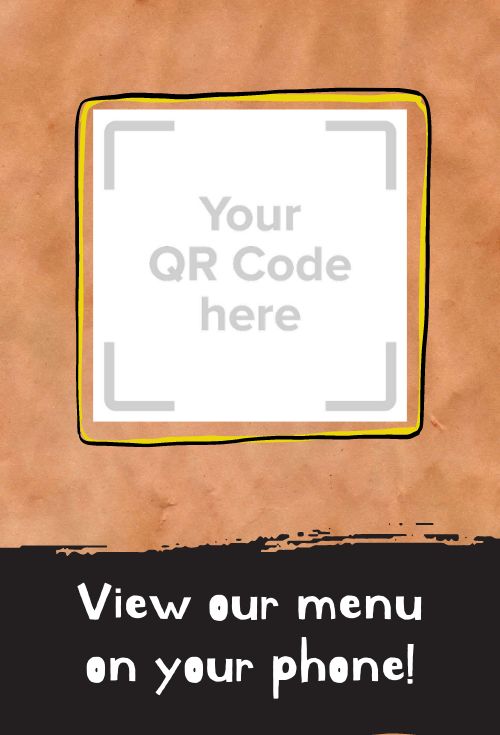 QR Code Table Card