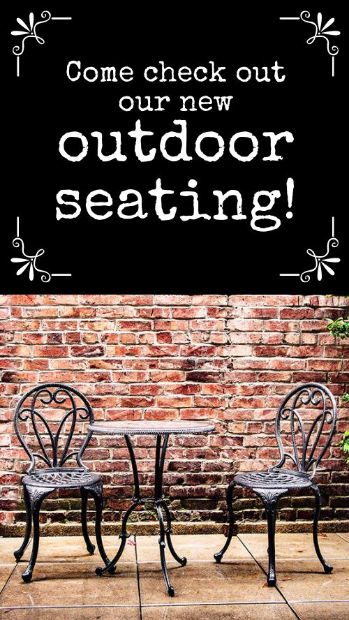 Patio Seating Instagram Story