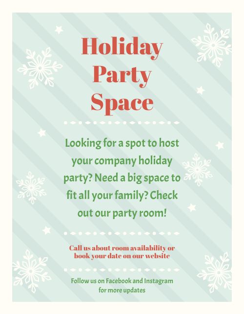 Holiday Promo Flyer