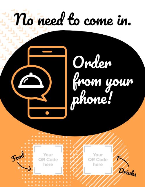 Order From Phone Flyer