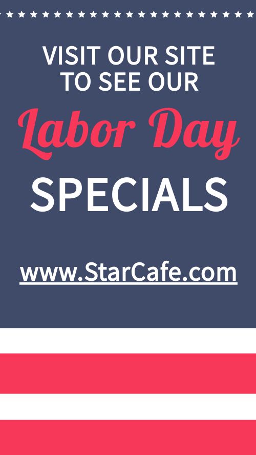Labor Day Specials Instagram Story