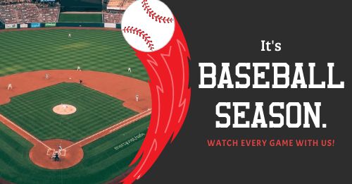 Baseball Season Facebook Post page 1 preview