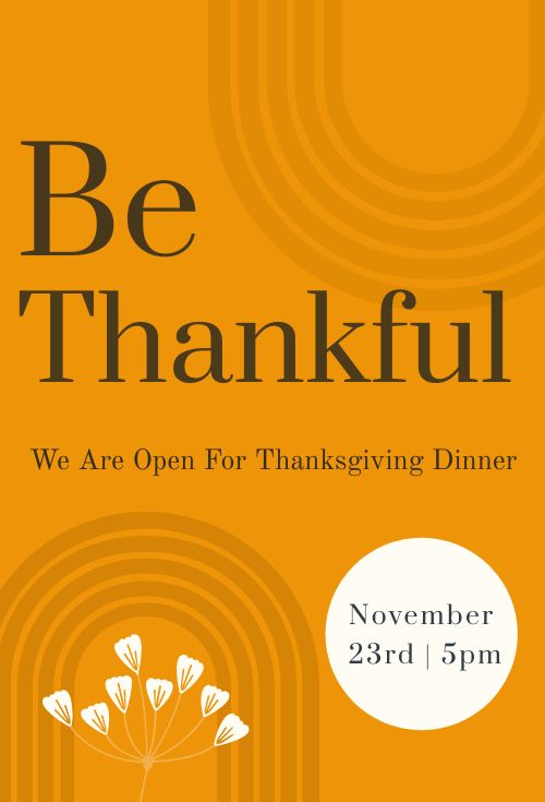 Be Thankful Thanksgiving Table Tent page 1 preview