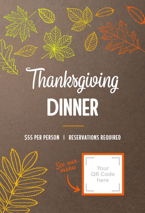 Colorful Thanksgiving Table Tent page 1 preview