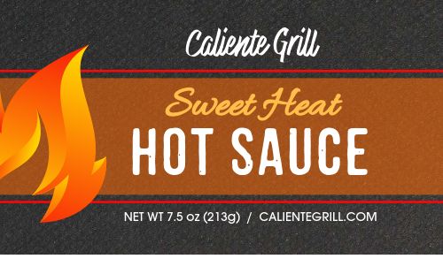 Hot Sauce Label
