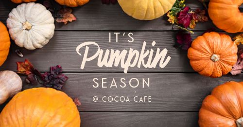 Pumpkin Season Facebook Post page 1 preview