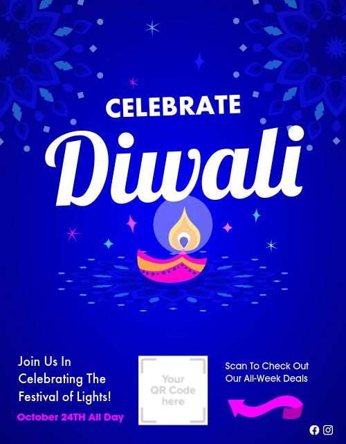 Celebrate Diwali Flyer