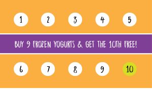 Frozen Yogurt Loyalty Card
