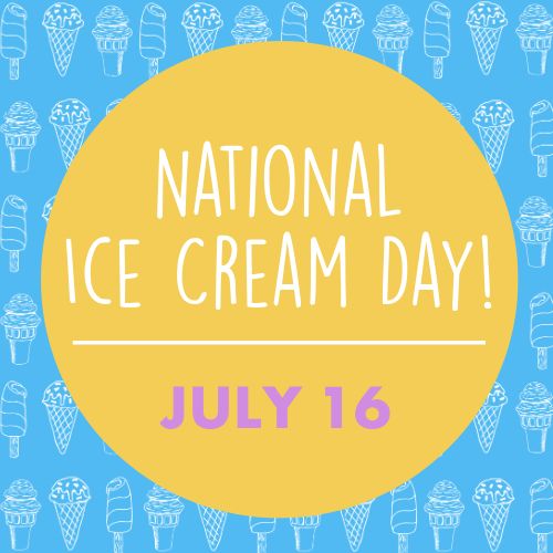 National Ice Cream Day Instagram Post Free Template by MustHaveMenus