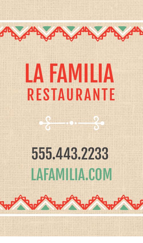 Mexican Restaurant Sticker