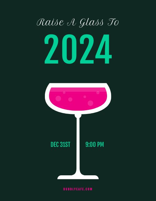 Green New Years Flyer