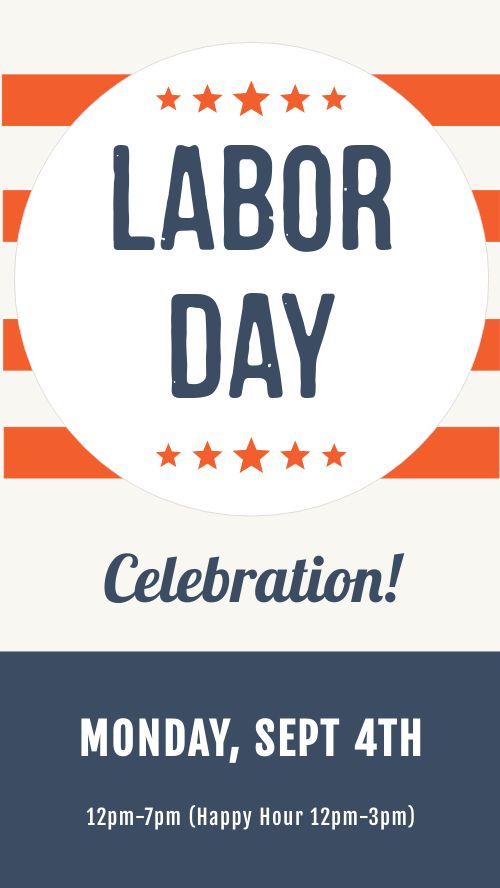 Labor Day Celebration Instagram Story