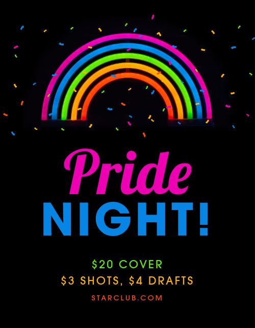 Pride Night Flyer Template by MustHaveMenus