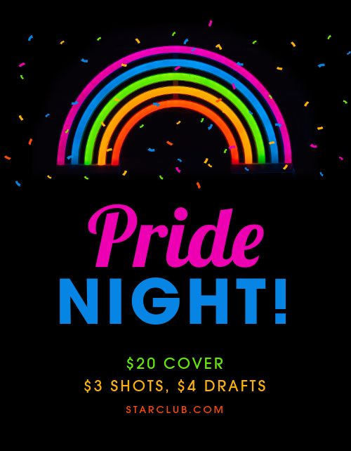 Pride Night Flyer