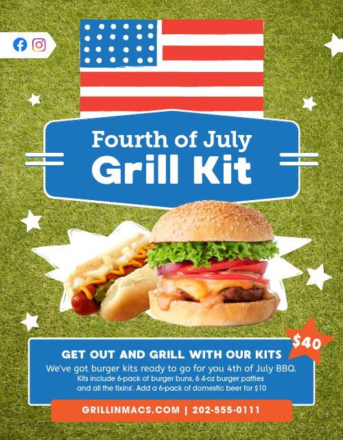 Fourth of July Signage page 1 preview