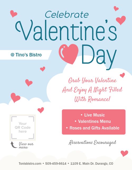 Cute Valentines Flyer