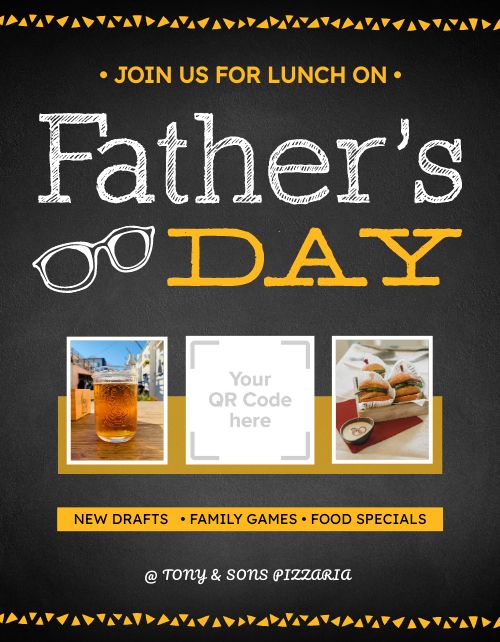 Black Fathers Day Flyer