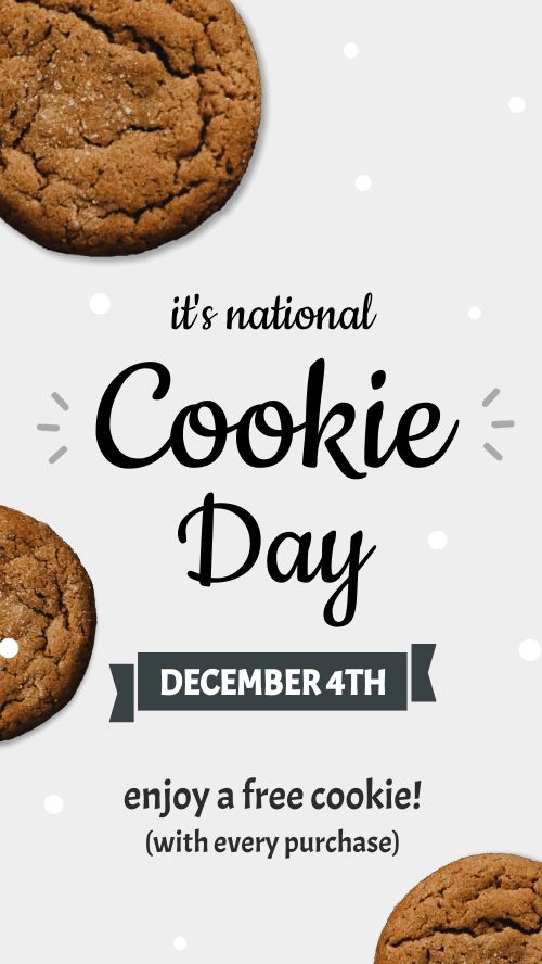 National Cookie Day Facebook Story