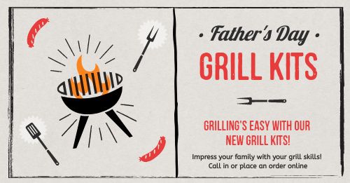 Fathers Grill Facebook Post