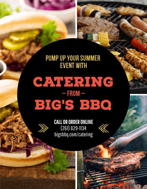 Catering BBQ Flyer