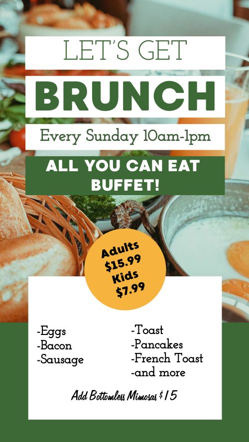 Brunch Special Facebook Story page 1 preview