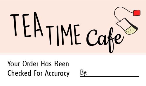 Accuracy Takeout Sticker