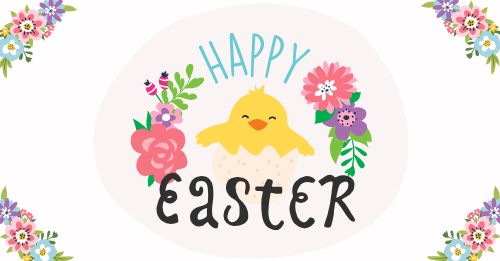 Charming Easter Facebook Post