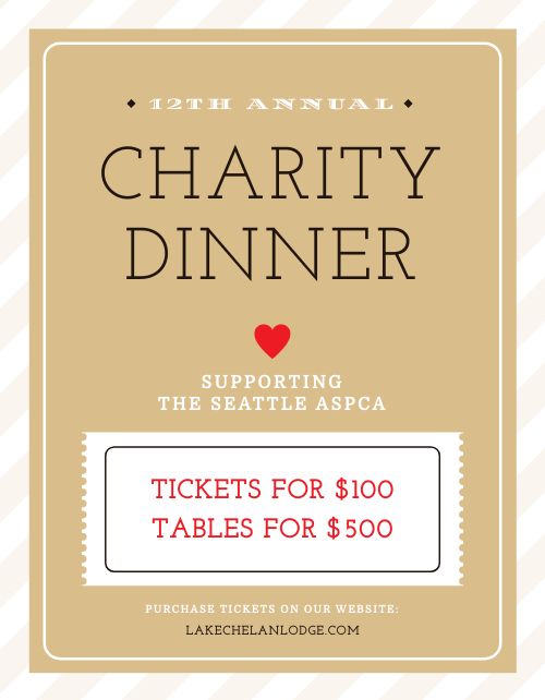 Heart Charity Event Flyer page 1 preview