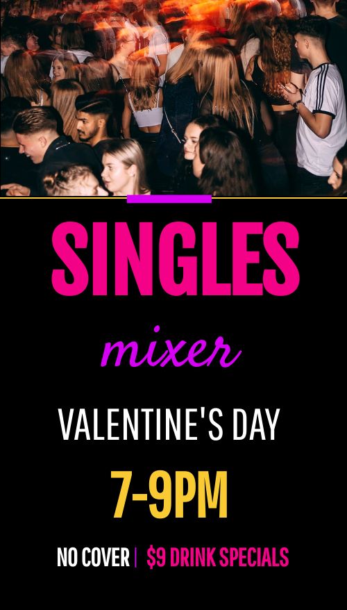 Vertical Singles Mixer Digital Sign