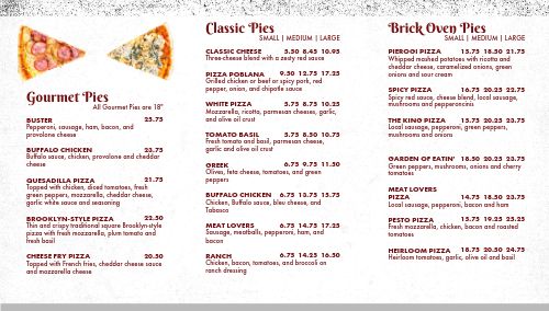Casual Pizza Digital Menu Board page 2 preview
