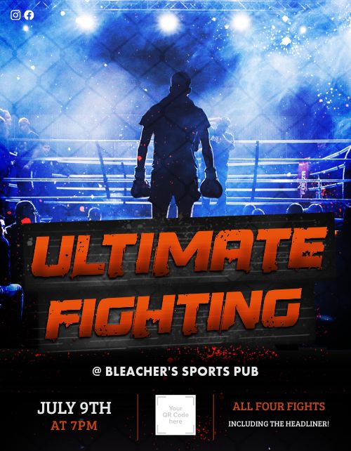Ultimate Fighting Flyer