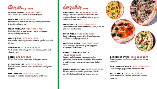 Simple Pizzeria Digital Menu Board page 2 preview