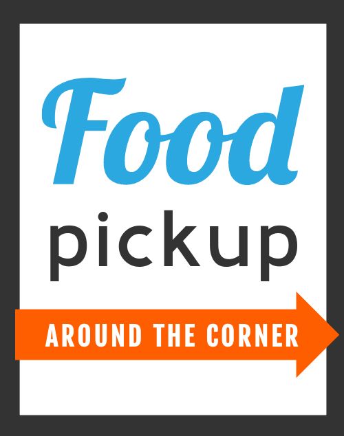Food Pickup Poster