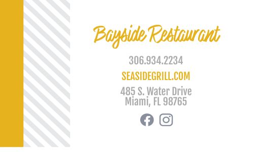 Discount Biz Card page 2 preview
