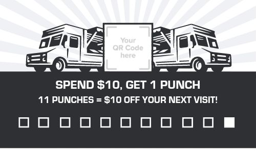 Loyalty Card Maker, Custom Punch Cards - MustHaveMenus