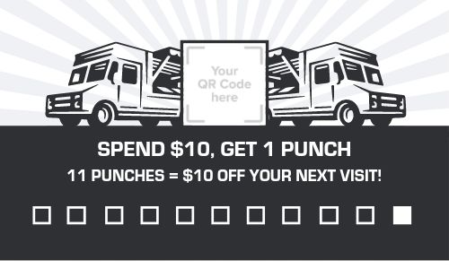 Food Truck Punch Card