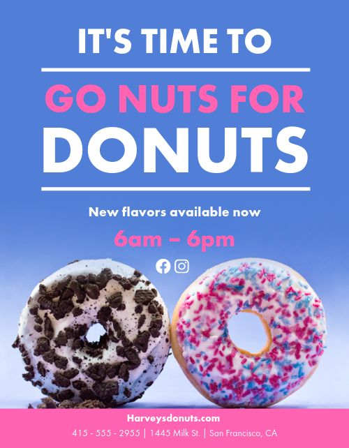 Donuts Flyer