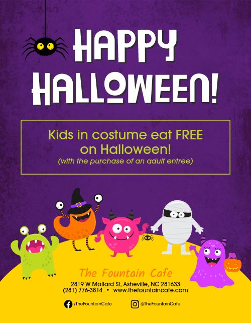 Halloween Costume Flyer
