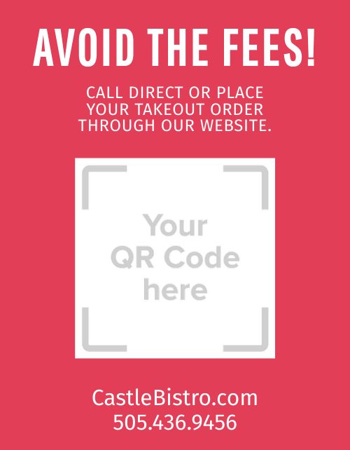 Direct Online Ordering Sign