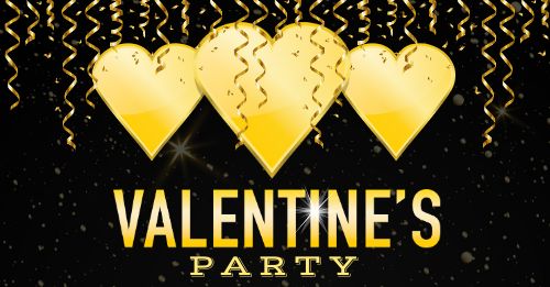 Gold Valentines Party FB Post