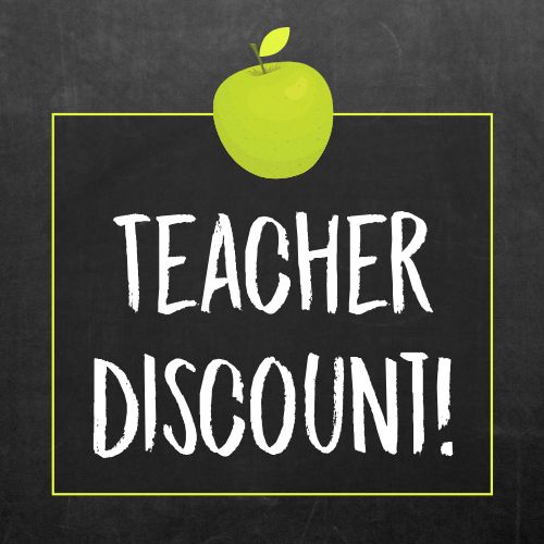 Chalkboard Teacher Discount IG Post