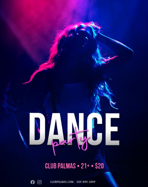 Dance Club Poster