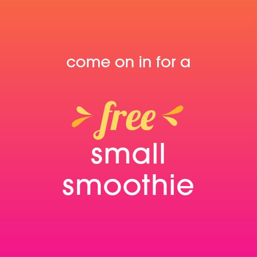 Free Smoothie Coupon Card page 1 preview