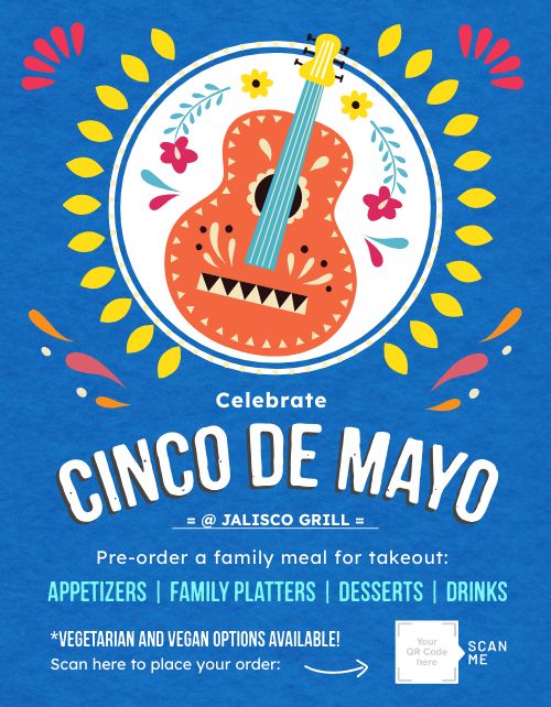 Celebrate Cinco De Mayo Flyer