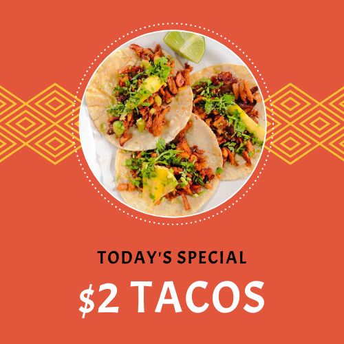 Daily Special Taco Instagram Post Free Template by MustHaveMenus