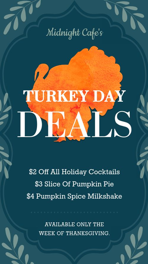 Thanksgiving Deals IG Story