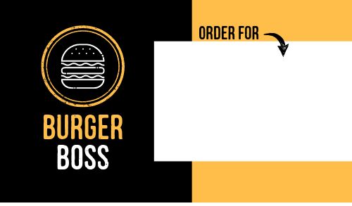 Burger Food Label page 1 preview