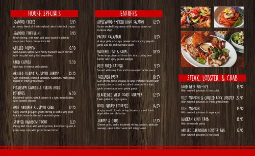 Seafood Boil Takeout Menu Template by MustHaveMenus