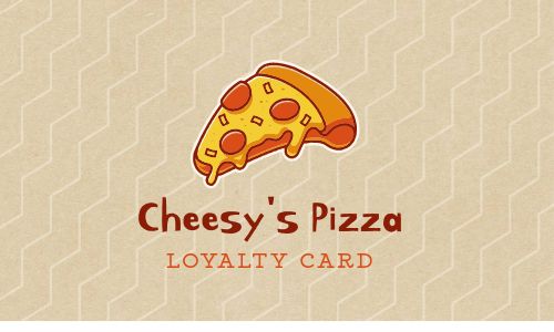 Zig Zag Pizza Loyalty Card