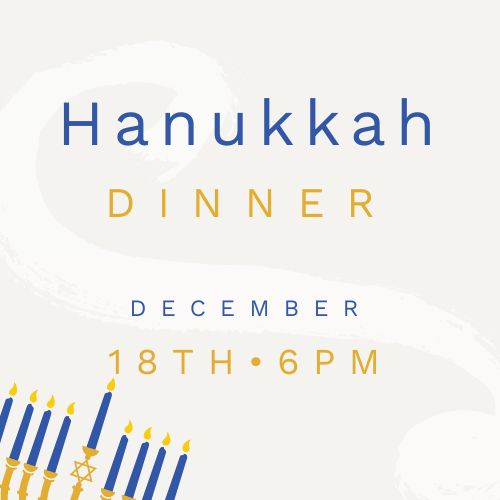Light Hanukkah Dinner Instagram Post